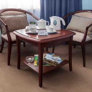 Гостиница Александровский сад Нижний Новгород Стандартный улучшенный номер (двуспальная кровать)-4